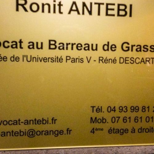 Avocat Cannes - Maître ANTEBI