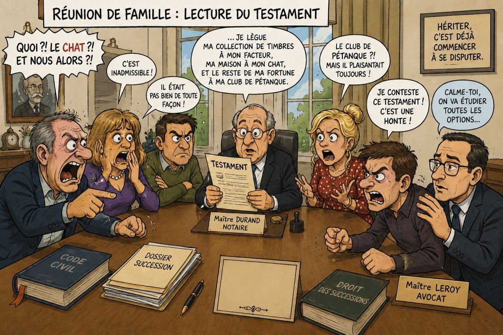 Testament olographe, testament authentique, testament devant notaire 