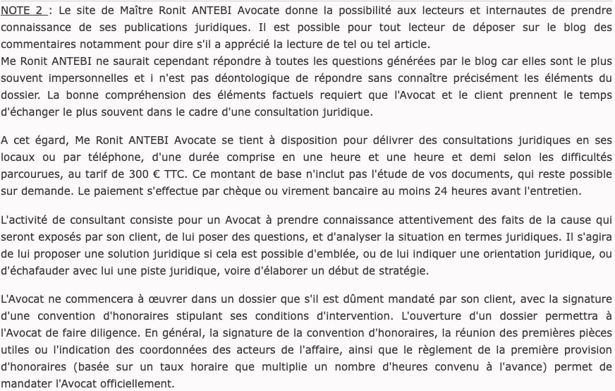 Avocat Antebi | Note Blog Avocat Antebi | Note Blog